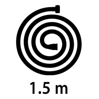 Differnz Doucheslang | Differnz (150 cm, Kunststof, Chroom) 33.200.07 K010830068 - 3