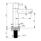 Differnz Fonteinkraan | Differnz (Koudwaterkraan, Chroom, Recht) 30.412.88 K010830032 - 7