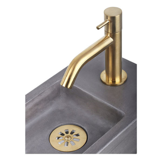 Differnz Fonteinkraan | Differnz (Koudwaterkraan, Goud, Gebogen) 30.412.87 K010830040 - 4