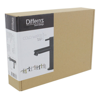 Differnz Fonteinkraan | Differnz (Koudwaterkraan, Mat zwart, Recht) 30.412.72 K010830036 - 7