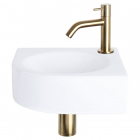 Fonteinset | Differnz | Cleo (Rond, Keramiek, Goud)