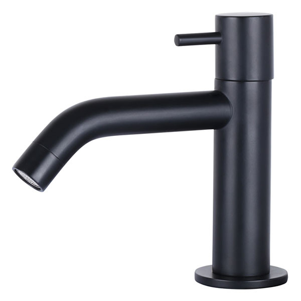 Differnz Fonteinset | Differnz | Force (Keramiek, Overloop, Matzwart, Gebogen kraan) 38.400.48 K010830021 - 2