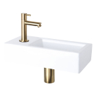 Differnz Fonteinset | Differnz | Helios (Keramiek, Mat goud, Kraan links) 38.602.14 K010830461 - 1