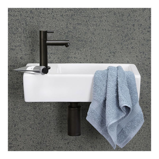 Differnz Fonteinset | Differnz | Helios (Keramiek, Matzwart, Kraan links) 38.010.41 K010830003 - 6