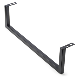 Differnz Handdoekrek | Differnz (50 x 14 cm, RVS, Zwart) 38.215.09 K010830077 - 1