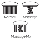 Differnz Handdouche | Differnz (Ø 12 cm, 3 standen, Zwart) 33.200.13 K010830085 - 4