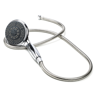 Differnz Handdouche met slang | Differnz (Ø 10 cm, 5 standen, Chroom) 33.200.05 K010830084