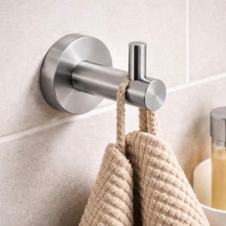 Differnz Wandhaak | Differnz (Wandmontage, RVS, Mat chroom) 34.600.81 K010830132 - 2