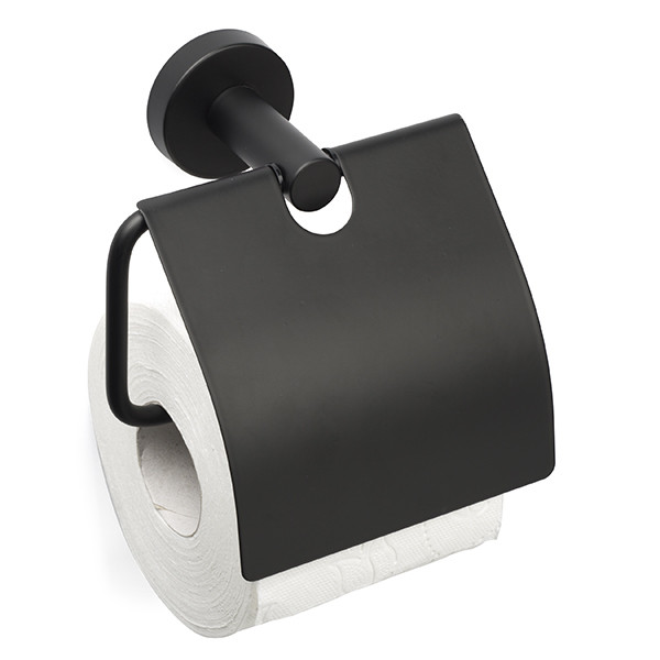 Differnz Wc-rolhouder | Differnz (Wandmontage, RVS, Zwart) 34.600.92 K010830136 - 1