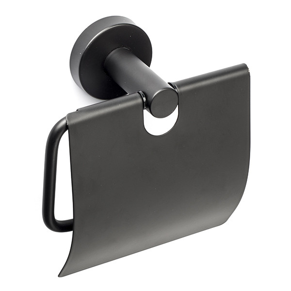 Differnz Wc-rolhouder | Differnz (Wandmontage, RVS, Zwart) 34.600.92 K010830136 - 2