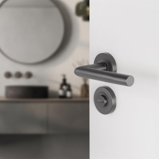 Differnz Wc-sluiting | Differnz (Rond, RVS, Gun metal) 86.030.23 K010830384 - 2