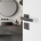 Differnz Wc-sluiting | Differnz (Vierkant, RVS, Gun metal) 86.030.28 K010830387 - 2