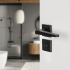 Differnz Wc-sluiting | Differnz (Vierkant, RVS, Zwart) 86.030.18 K010830336 - 2