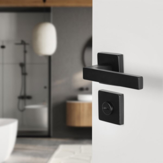 Differnz Wc-sluiting | Differnz (Vierkant, RVS, Zwart) 86.030.18 K010830336 - 3