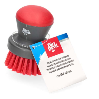 Dirt Devil Afwasborstel | Dirt Devil | Ø 7 x 7 x 9 cm (Soft grip, Rood) 871125249460 K170105189 - 4