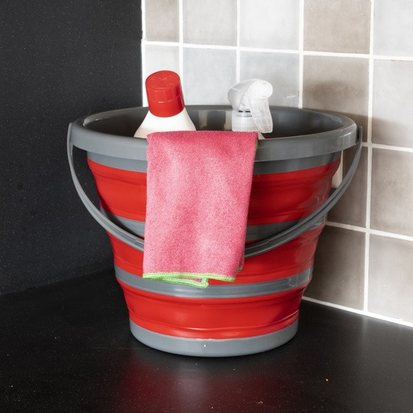 Dirt Devil Emmer | Dirt Devil | 10 liter (Opvouwbaar, Rood) 871125247538 K170105184 - 4