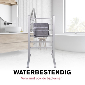 Dirt Devil Handdoekradiator | Dirt Devil | 100W (Aluminium, IP22, 6 stangen, Wand/staand) 871125204597 K170101510 - 6