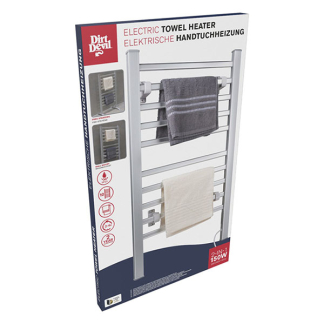 Dirt Devil Handdoekradiator | Dirt Devil | 150W (Aluminium, IP22, 10 stangen, Wand/staand) 871125204598 K170101511 - 8