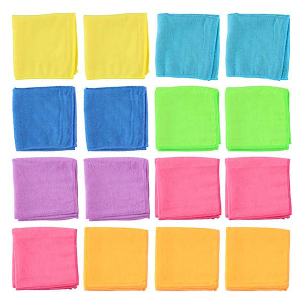 Dirt Devil Microvezeldoekjes | Dirt Devil | 16 stuks | 30 x 30 cm (7 kleuren, Polyester, Polyamide) 871125247281 K170101225 - 1