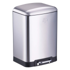 Dirt Devil Pedaalemmer | Dirt Devil | 12 liter (Gedempt deksel, RVS, Zilver) 871125249495 K170108268 - 1