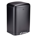 Dirt Devil Pedaalemmer | Dirt Devil | 12 liter (Gedempt deksel, RVS, Zwart) 871125249504 K170108264 - 1