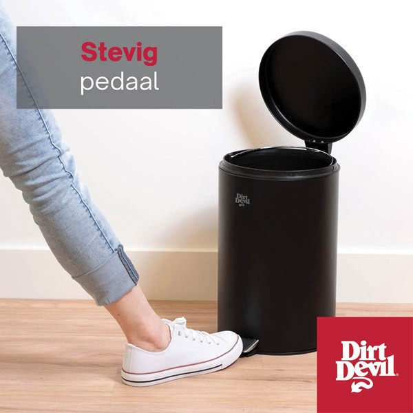 Dirt Devil Pedaalemmer | Dirt Devil | 12 liter (RVS, Zwart) 871125249493 K170108261 - 3