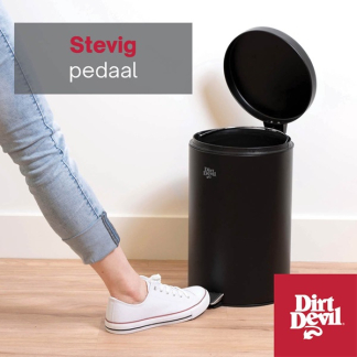 Dirt Devil Pedaalemmer | Dirt Devil | 12 liter (RVS, Zwart) 871125249493 K170108261 - 3