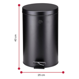 Dirt Devil Pedaalemmer | Dirt Devil | 12 liter (RVS, Zwart) 871125249493 K170108261 - 7