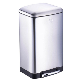 Dirt Devil Pedaalemmer | Dirt Devil | 20 liter (Gedempt deksel, RVS, Zilver) 871125249496 K170108269 - 1
