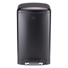 Dirt Devil Pedaalemmer | Dirt Devil | 20 liter (Gedempt deksel, RVS, Zwart) 871125249505 K170108265 - 4