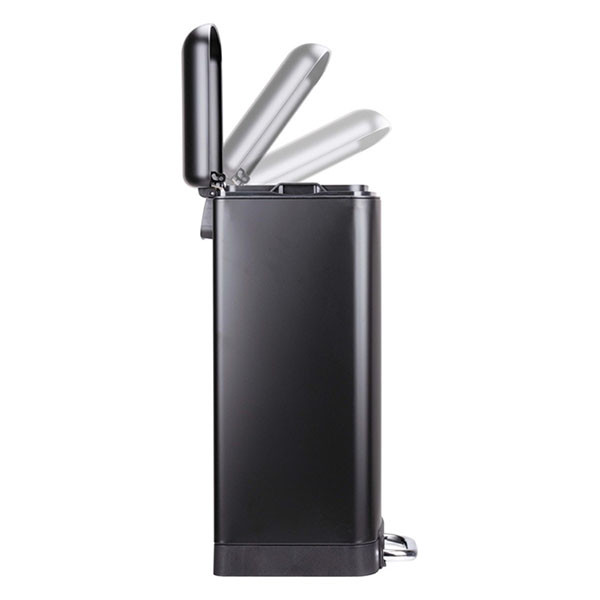 Dirt Devil Pedaalemmer | Dirt Devil | 20 liter (Gedempt deksel, RVS, Zwart) 871125249505 K170108265 - 3