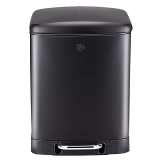 Dirt Devil Pedaalemmer | Dirt Devil | 24 liter (Duo, Gedempt deksel, RVS, Zwart) 871125249507 K170108262 - 4