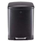 Dirt Devil Pedaalemmer | Dirt Devil | 24 liter (Duo, Gedempt deksel, RVS, Zwart) 871125249507 K170108262 - 4