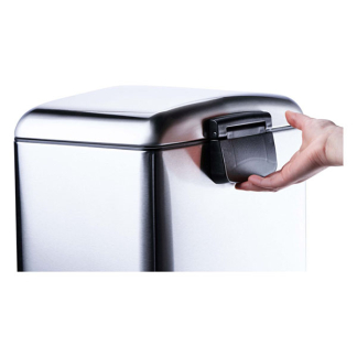 Dirt Devil Pedaalemmer | Dirt Devil | 30 liter (Gedempt deksel, RVS, Zilver) 871125249497 K170108270 - 3