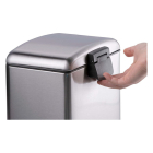Dirt Devil Pedaalemmer | Dirt Devil | 6 liter (Gedempt deksel, RVS, Zilver) 871125249494 K170108267 - 5