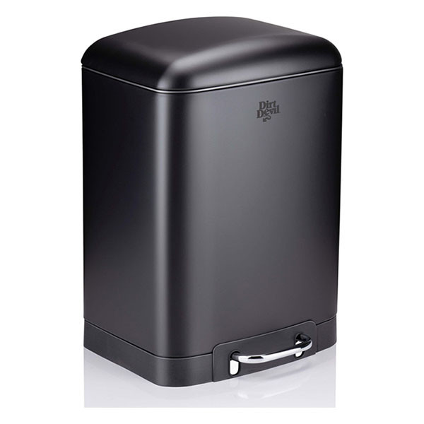 Dirt Devil Pedaalemmer | Dirt Devil | 6 liter (Gedempt deksel, RVS, Zwart) 871125249503 K170108263 - 1