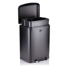 Dirt Devil Pedaalemmer | Dirt Devil | 6 liter (Gedempt deksel, RVS, Zwart) 871125249503 K170108263 - 2