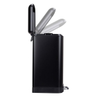 Dirt Devil Pedaalemmer | Dirt Devil | 6 liter (Gedempt deksel, RVS, Zwart) 871125249503 K170108263 - 3