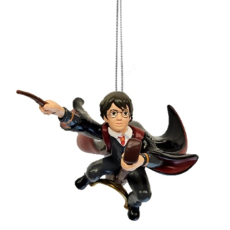 Disney Harry Potter kerst ornament | Harry Potter (Op bezem) HP24310 K151001310
