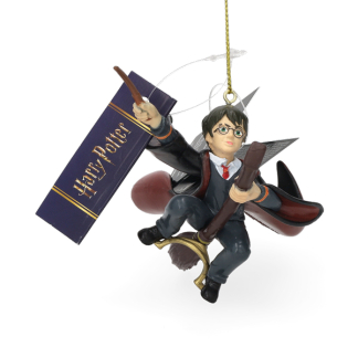 Disney Harry Potter kerst ornament | Harry Potter (Op bezem) HP24310 K151001310 - 3