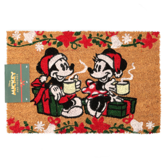 Disney Kerst deurmat | Disney | 60 x 40 cm (Mickey en Minnie Mouse) DN25321 K151001269 - 3
