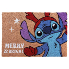 Kerst deurmat | Disney | 60 x 40 cm (Stitch)