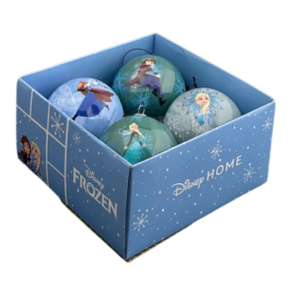 Disney Kerstballen set | Disney | 4 stuks (Schuim, Frozen) DN90460 K151001295