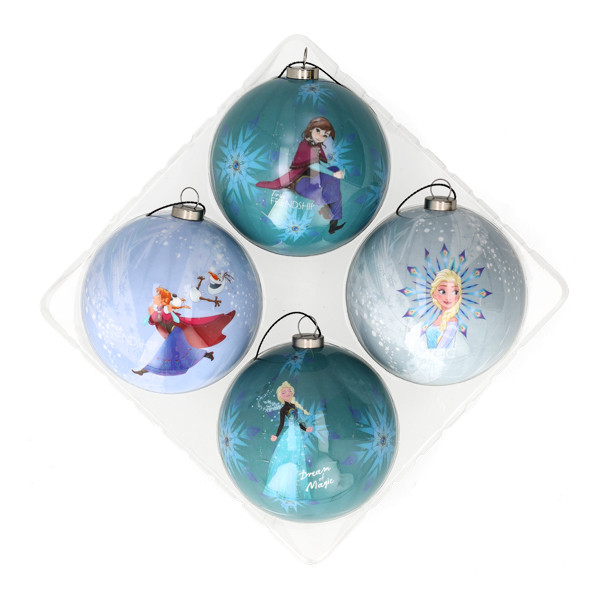 Disney Kerstballen set | Disney | 4 stuks (Schuim, Frozen) DN90460 K151001295 - 1