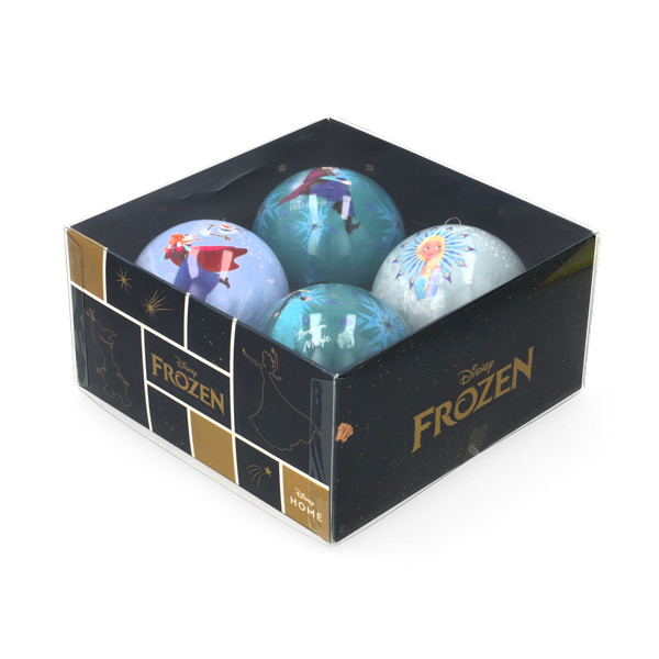 Disney Kerstballen set | Disney | 4 stuks (Schuim, Frozen) DN90460 K151001295 - 3