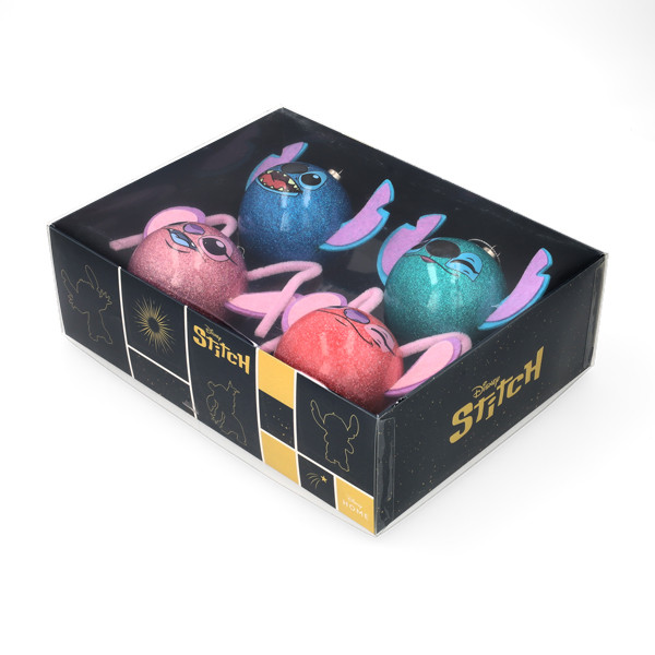 Disney Kerstballen set | Disney | 4 stuks (Stitch en Angel) DN90436 K151001283 - 3