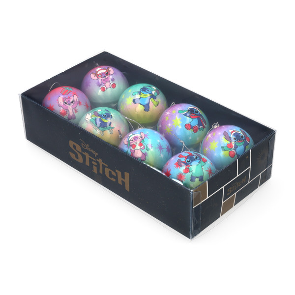 Disney Kerstballen set | Disney | 8 stuks (Schuim, Stitch en Angel) DN90835 K151001284 - 3