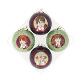 Disney Kerstballen set | Harry Potter | 4 stuks HP24401 K151001312