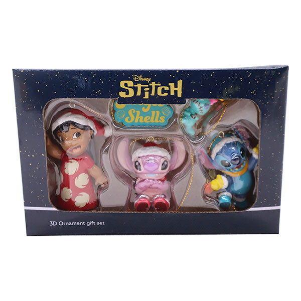 Disney Lilo & Stitch kerst ornament | Disney | Set van 5 DN26237 K151001385 - 1