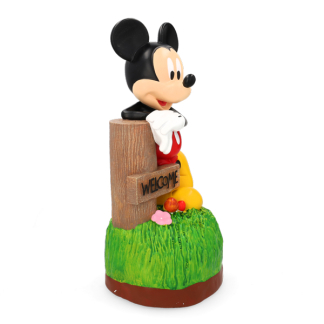 Disney Mickey Mouse beeld | Disney | 18 x 17.7 x 40.4 cm (Met welkomstbord, Kunststof) DN86070 K151001267 - 2